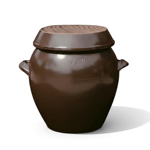 BALWOO Onggi Korean Clay Jar, 16 L (4.2 gal)