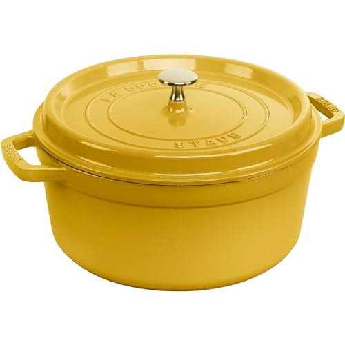 Staub Cast Iron Round Cocotte, 5.5 qt