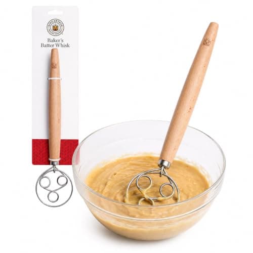 King Arthur Baker's Batter Whisk, Triple-Loop