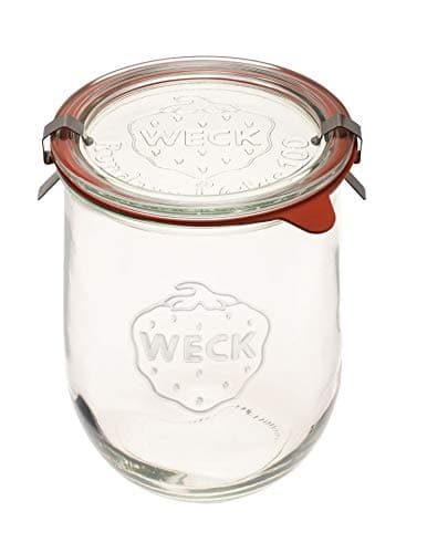 Weck tulip jar, roughly 1 liter