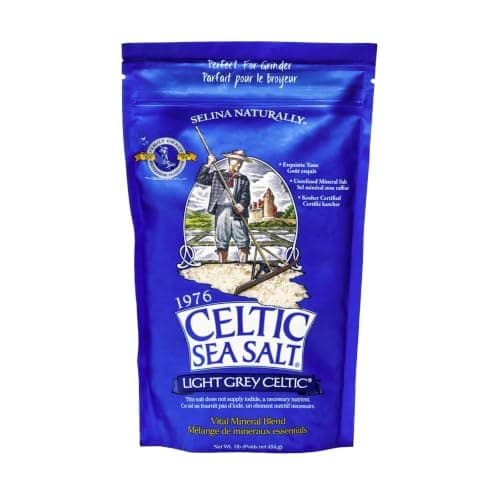 Celtic Sea Salt, Coarse Light Gray, 16 oz