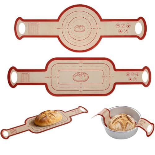 Kallisya Silicone Bread Sling, Oval and Round Pair