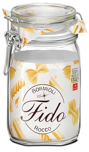 Bormioli Rocco Fido clamp-top jar