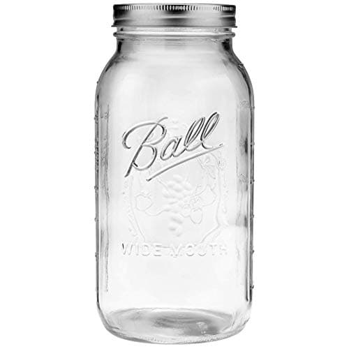 Half-gallon wide-mouth jar
