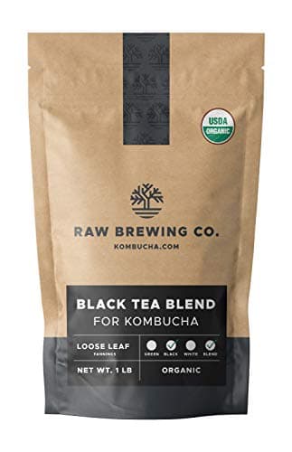 Kombucha.com Organic Loose Leaf Black Tea Blend, 8 oz