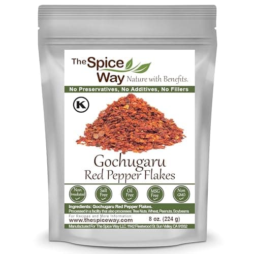 The Spice Way Gochugaru Korean Red Pepper Flakes, 8 oz