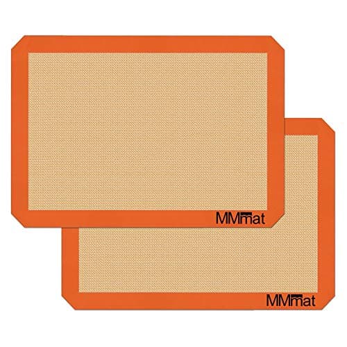 MMmat Silicone Baking Mat, Half Sheet, 2-Pack