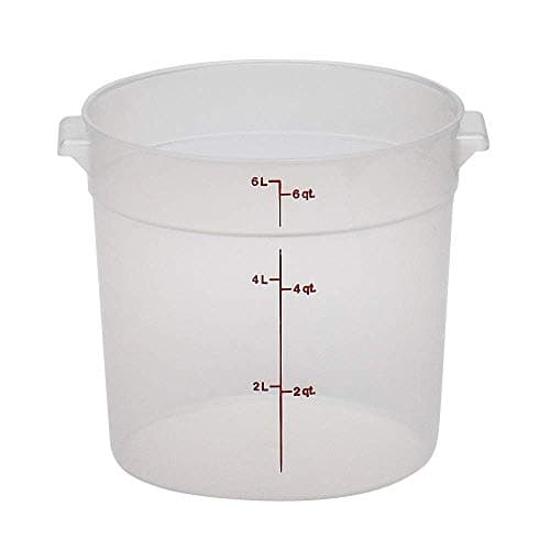 Cambro 6-Quart Round Container with Lid