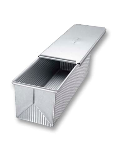 USA Pan Pullman Loaf Pan with Cover, 9 x 4 inch