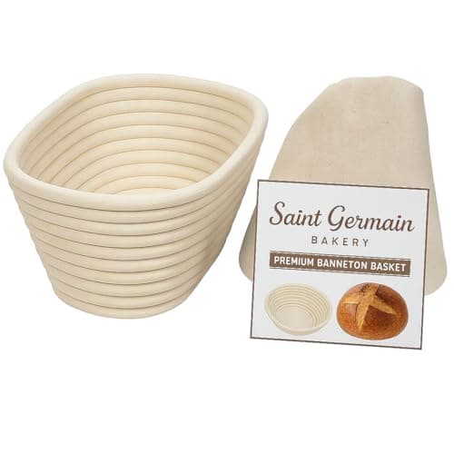 10-inch oval rattan banneton