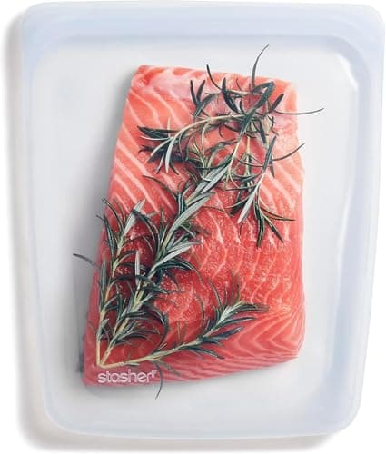Stasher Reusable Silicone Bag, Half Gallon