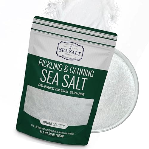 Sea Salt Superstore Pickling & Curing Salt, Fine, 30 oz