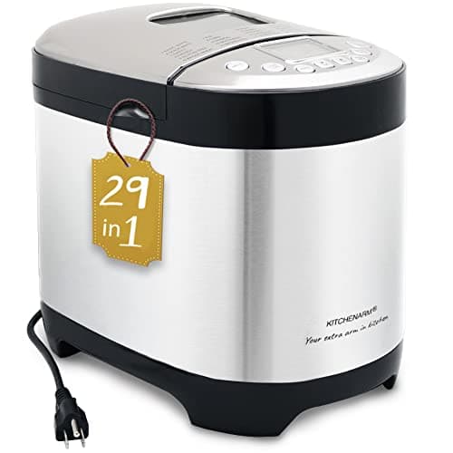 KITCHENARM 29-in-1 Bread Machine with Homemade Cycle