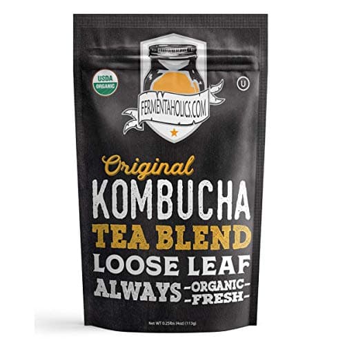 Fermentaholics Organic Kombucha Tea Blend, Loose Leaf