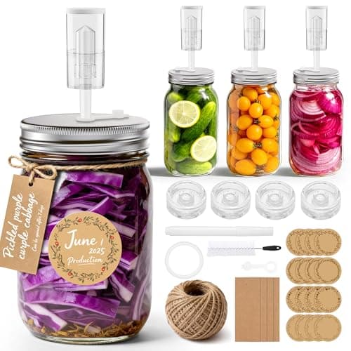 Fermentation kit with jars included